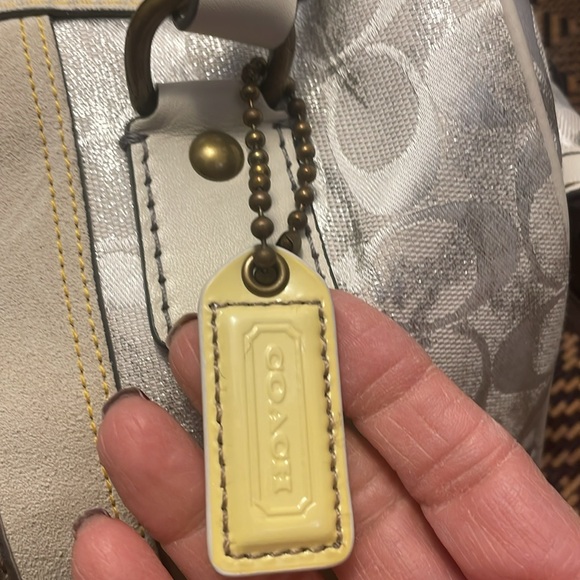 Vintage Y2K Coach Signature Print Tie Dye satchel 2186 soho hampton speedy - Picture 12 of 14